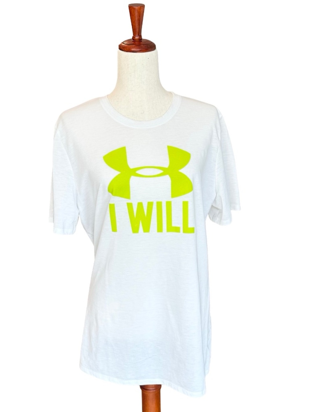 Under Armour Women's Cotton Short Sleeve Graphic Tee White XL